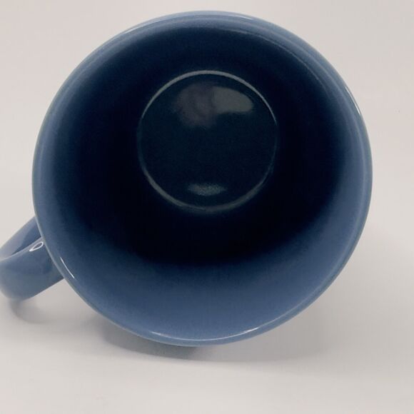 CORELLE Coordinates Stoneware Cup/Mug Ocean Blue 1 Cup VINTAGE - Picture 7 of 10